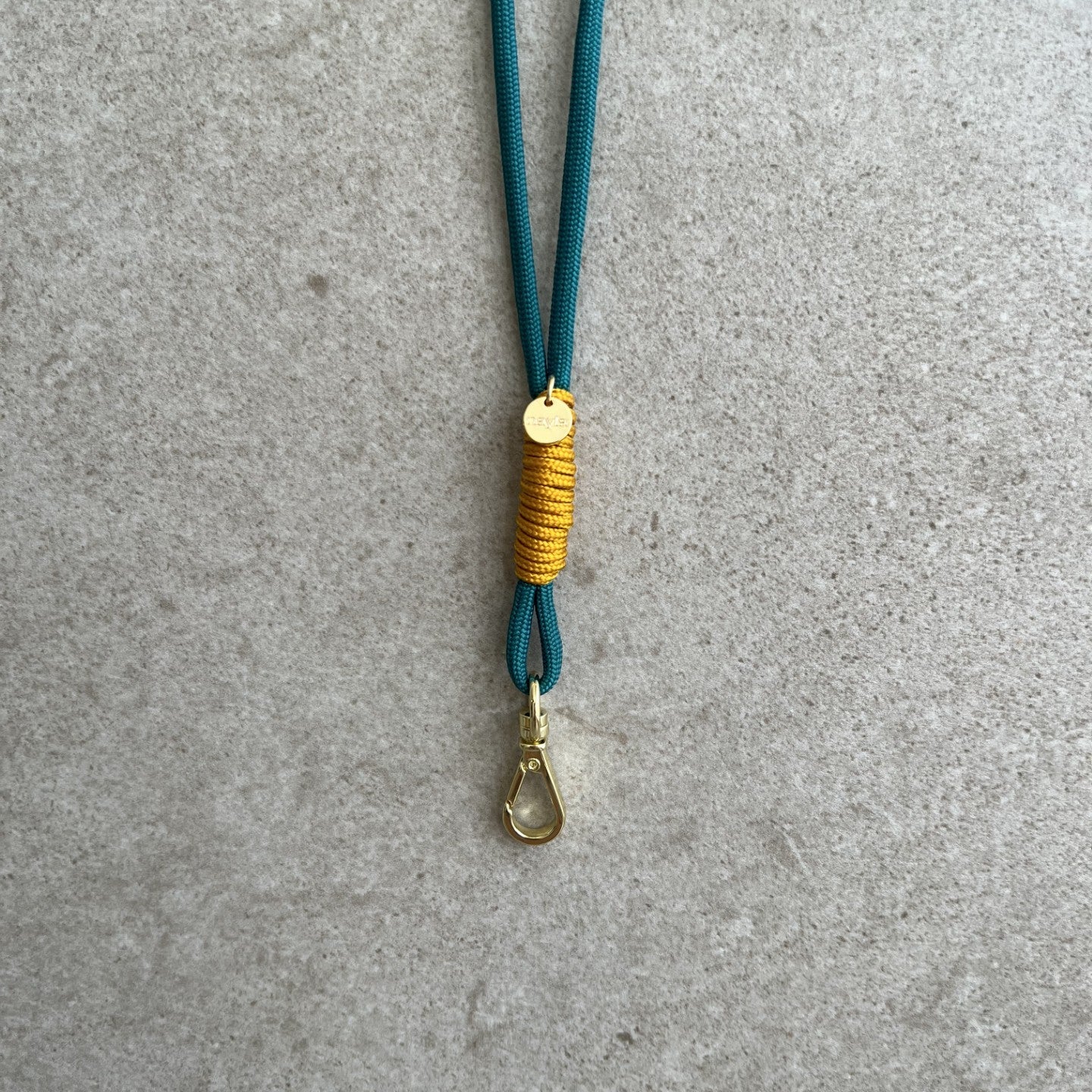 Fløjtesnor Teal/Golden Rod