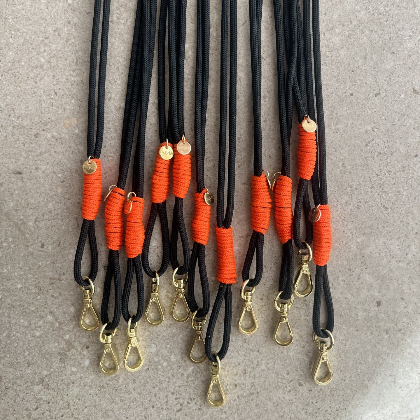 Fløjtesnor Black/Orange