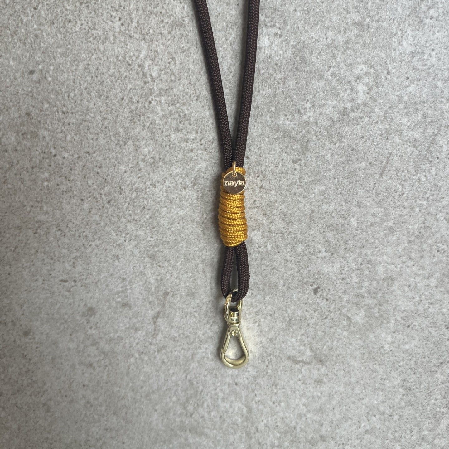 Fløjtesnor Walnut/Golden Rod