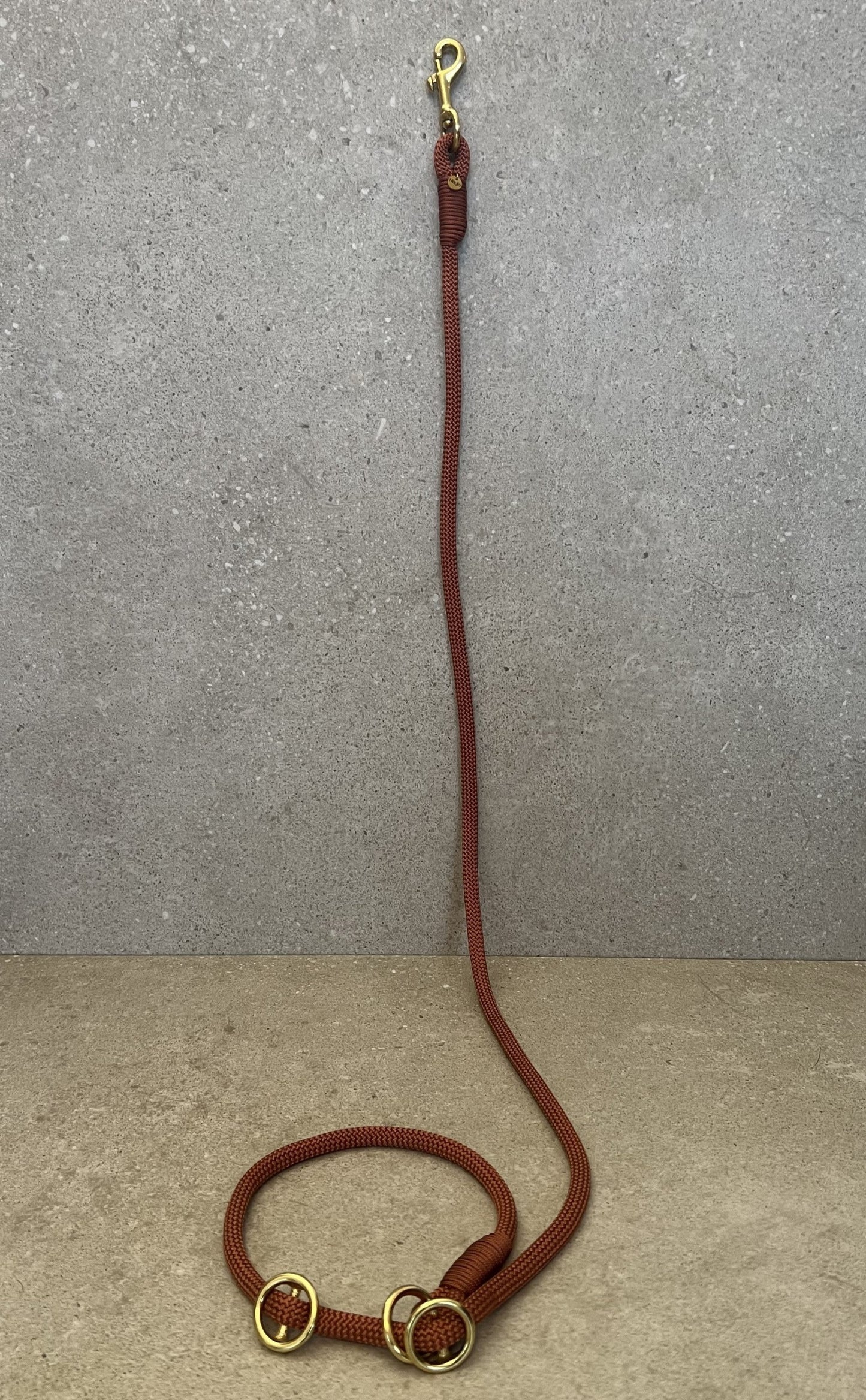 Hands-free retrieverline Bronze Brown