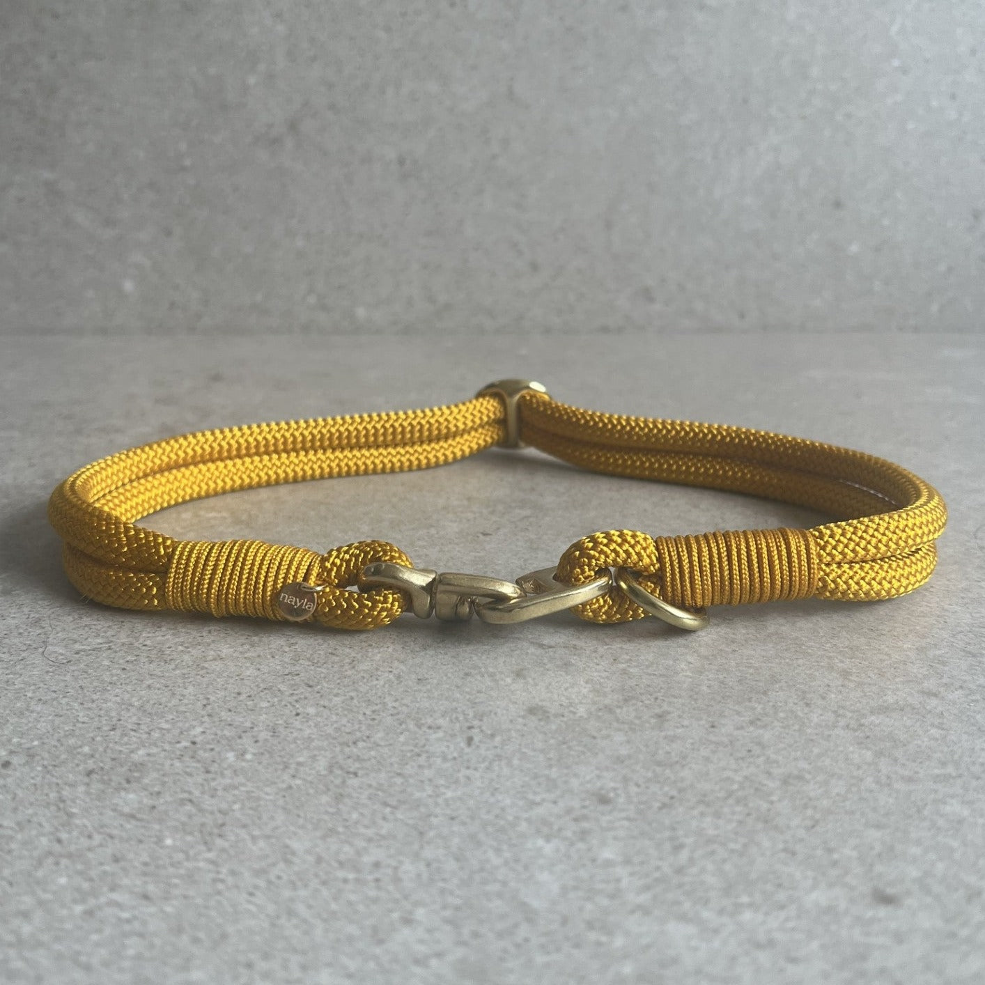 Halsbånd dobbelt Golden Rod
