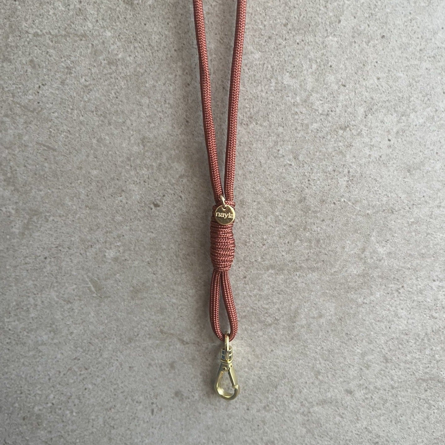 Fløjtesnor Bronze Brown