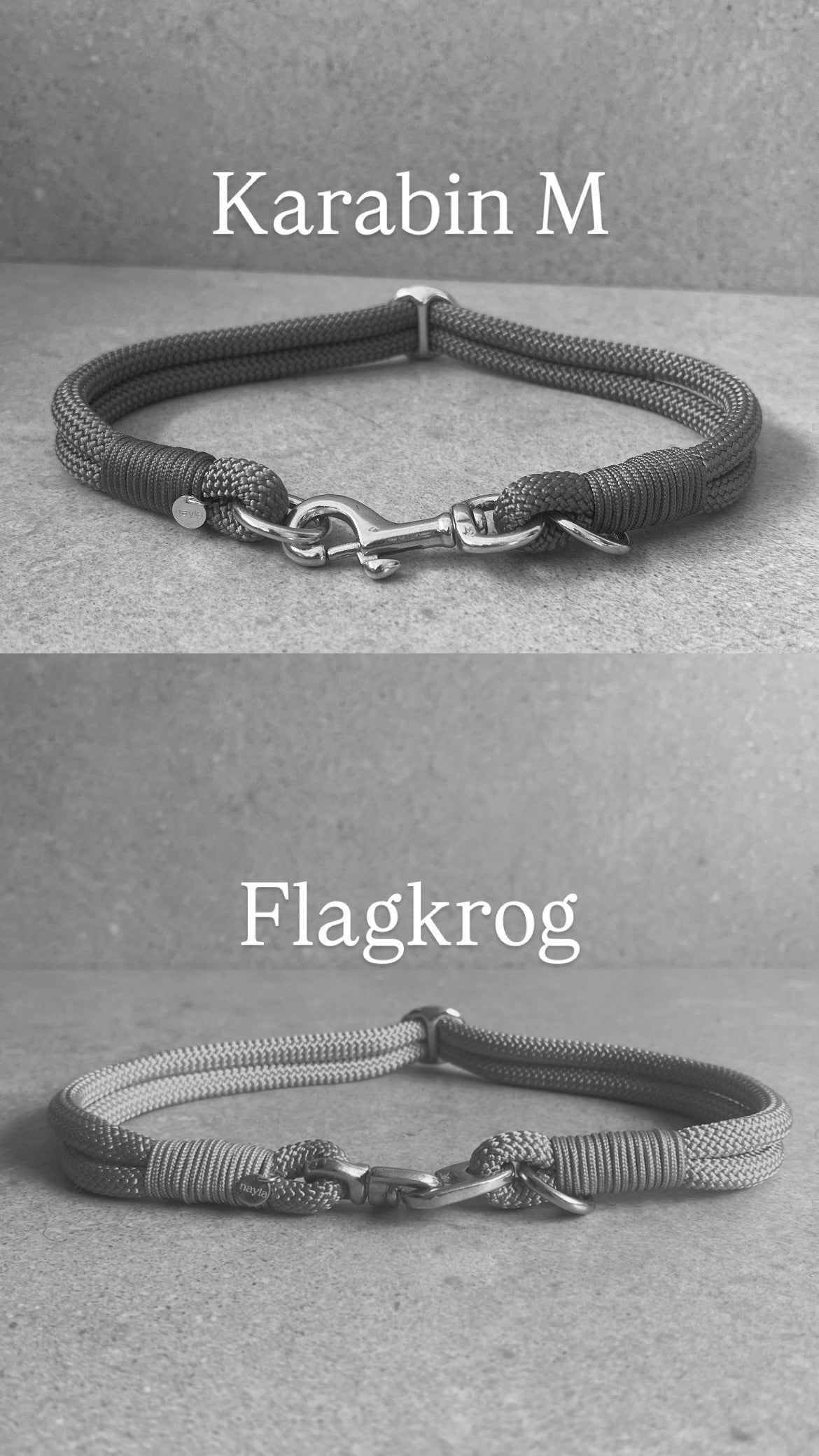 Halsbånd dobbelt Copper Red