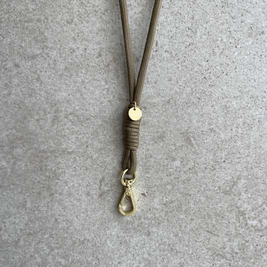 Fløjtesnor Coyote Brown