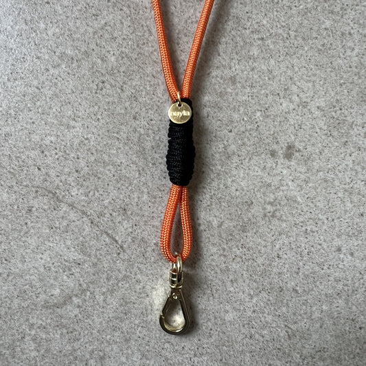 Fløjtesnor Fox Orange / Black