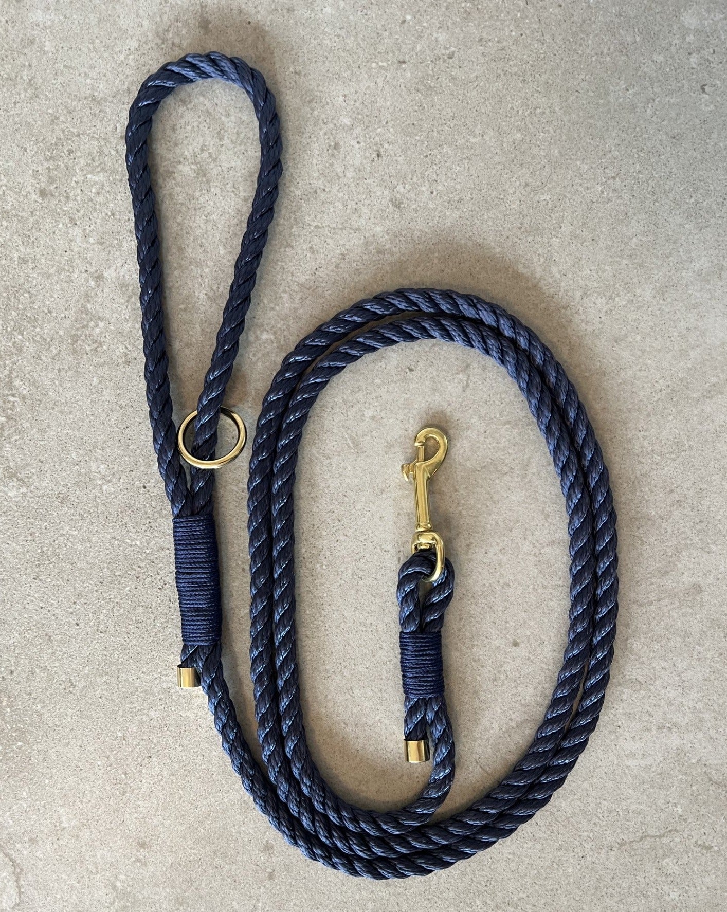 Hundesnor Twisted Blue