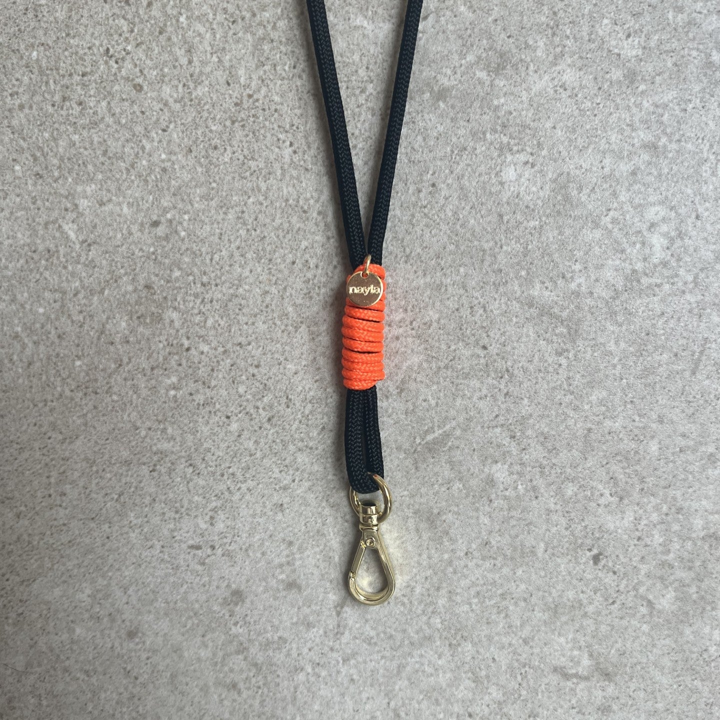 Fløjtesnor Black/Orange