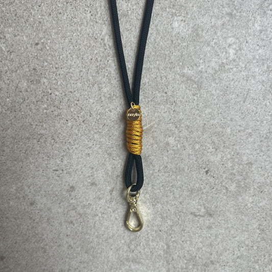 Fløjtesnor Black/Golden Rod