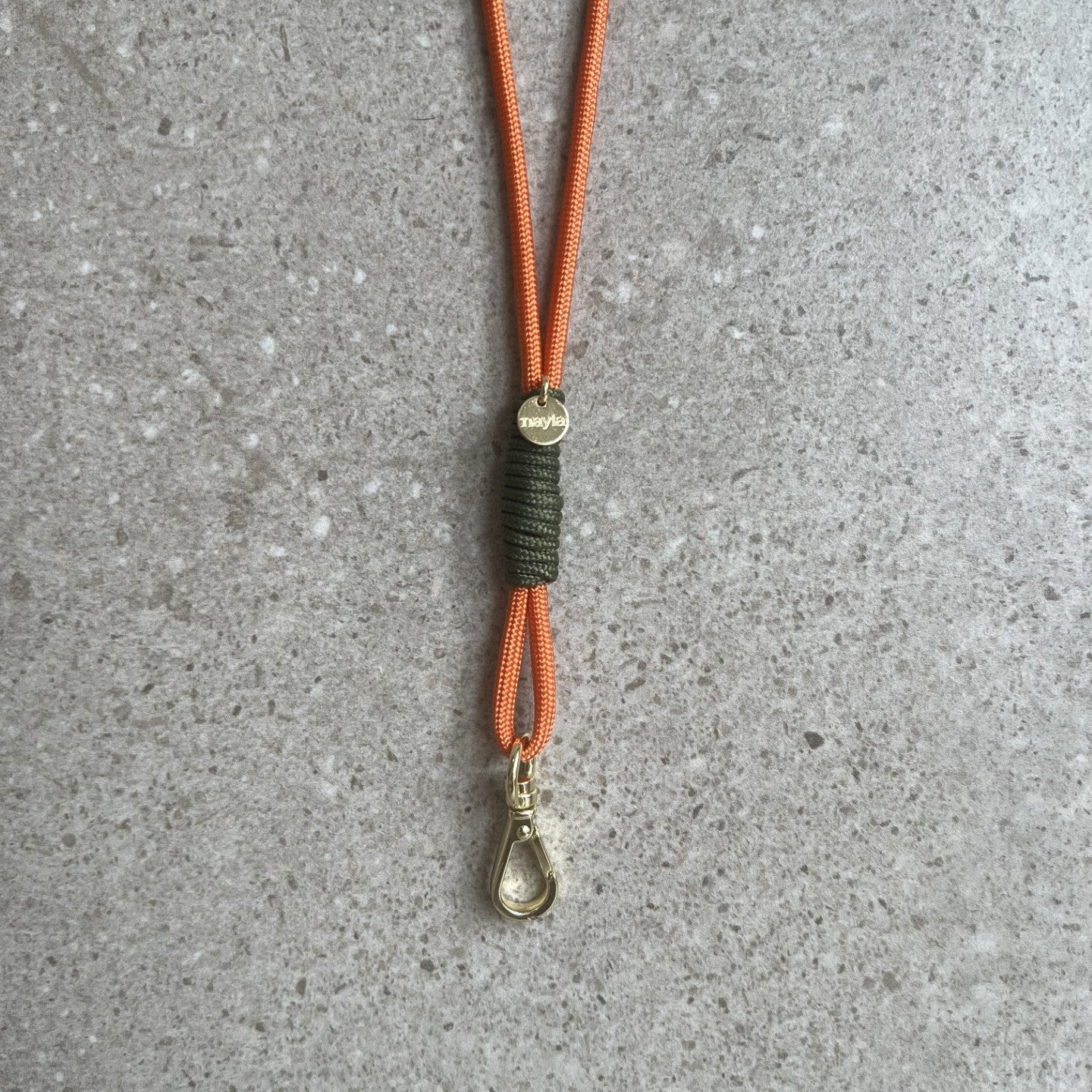 Fløjtesnor Fox Orange/Army Green